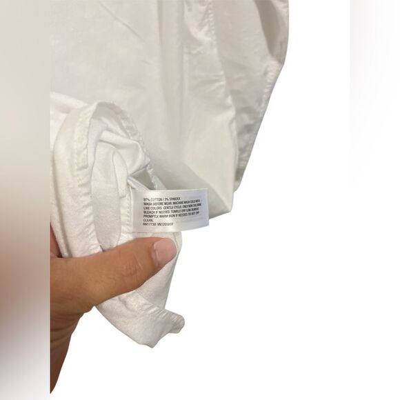 GoodFellow Small White Shirt size: small - Picture 3 of 3